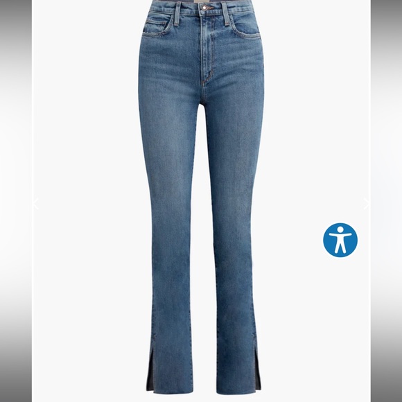 Favorite Daughter THE VALENTINA SHORTIE SUPER HIGH RISE CIGARETTE - Laurel - Picture 5 of 6